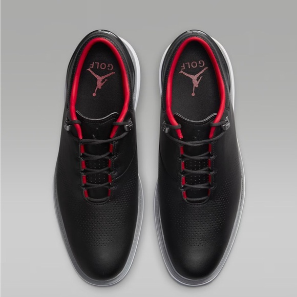 Nike Other - Nike Jordan Black and Red Athletic Golf Shoes